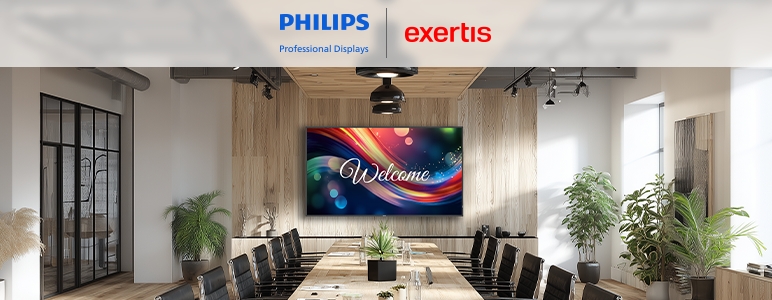 Philips Professional Displays, our new Nordic partner in signage and meeting room technology.